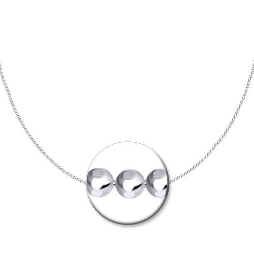 Колье из серебра