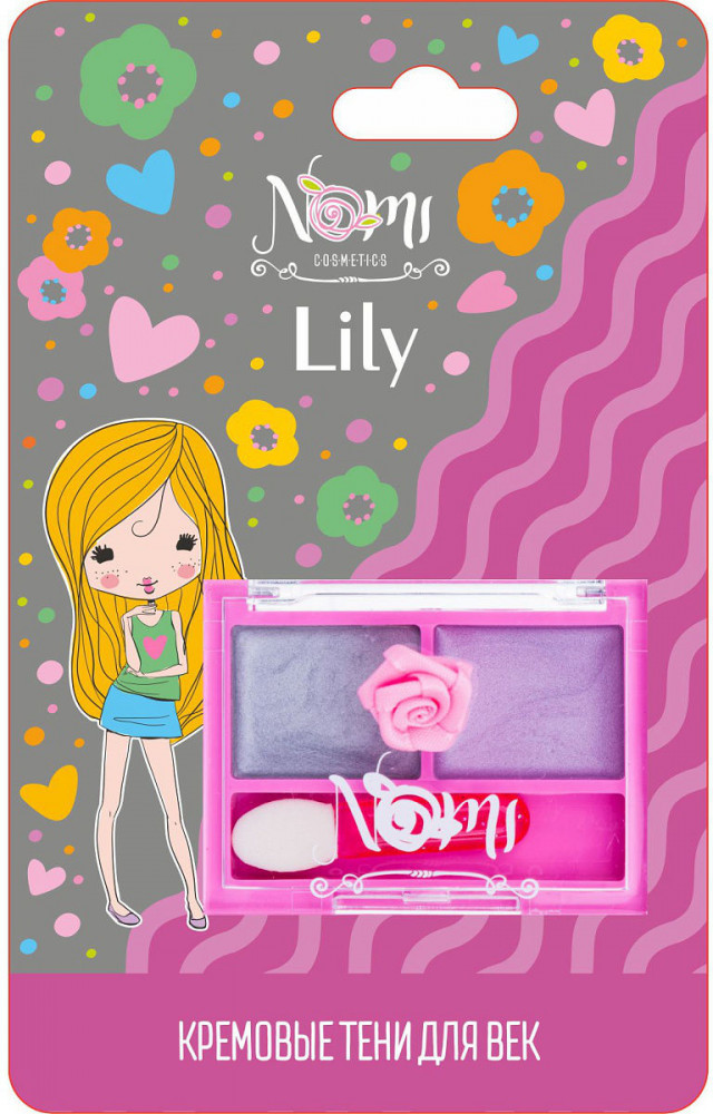 Тени для век детские, оттенок Lily | Nomi