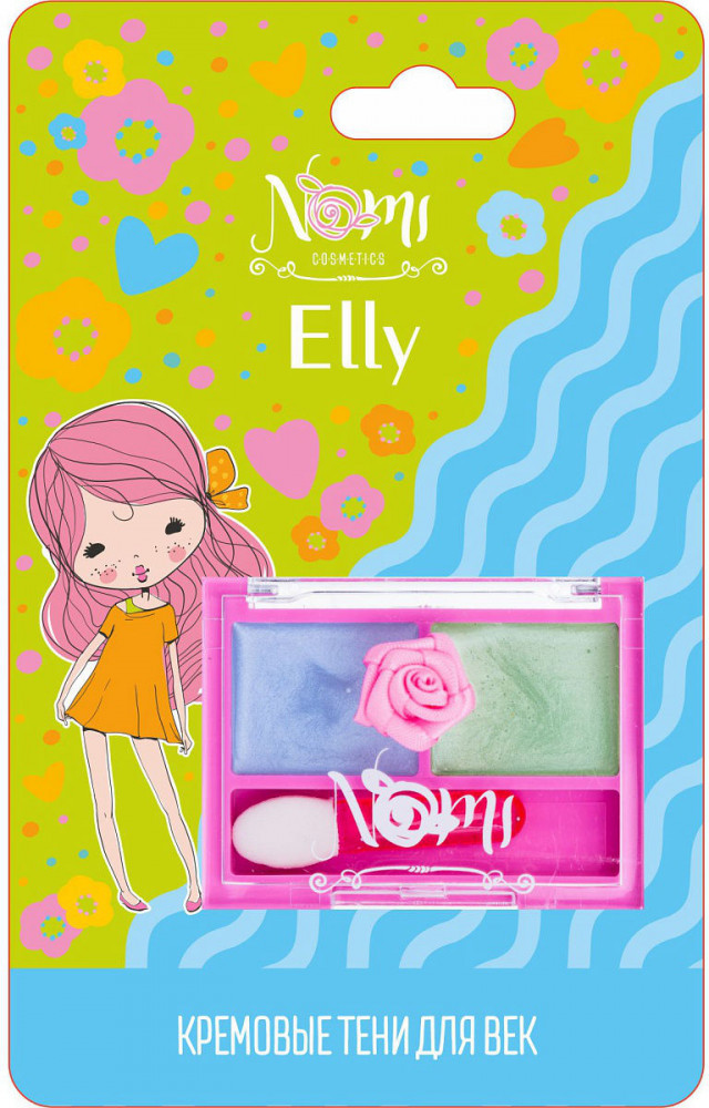 Тени для век детские, оттенок Elly | Nomi