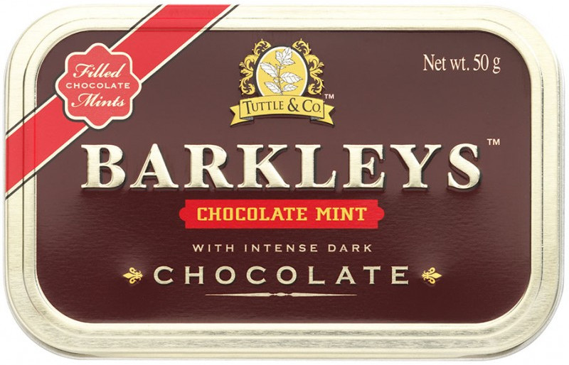 Леденцы Barkleys «Chocolate Mint» | With Intense Dark | Tuttle & Company
