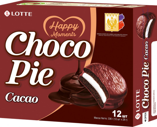 Пирожное шоколадное Choco Pie «Cacao»