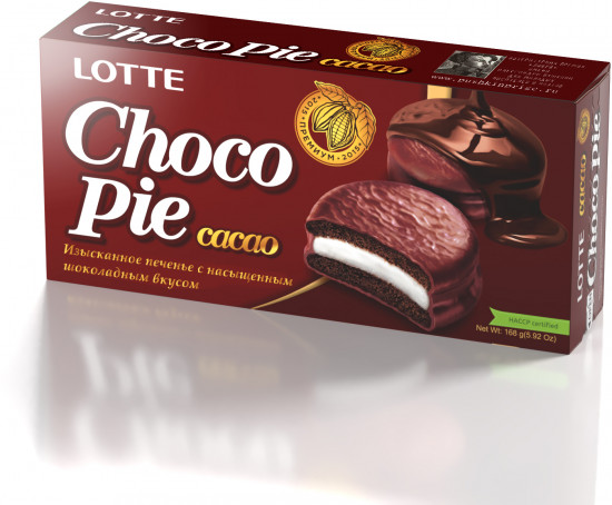 Пирожное шоколадное Choco Pie «Cacao»