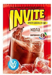 Напиток растворимый Invite «Кола»