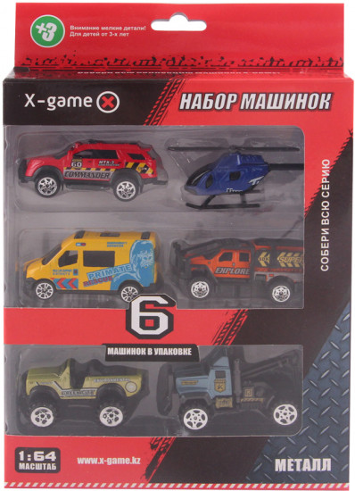 Набор машинок
