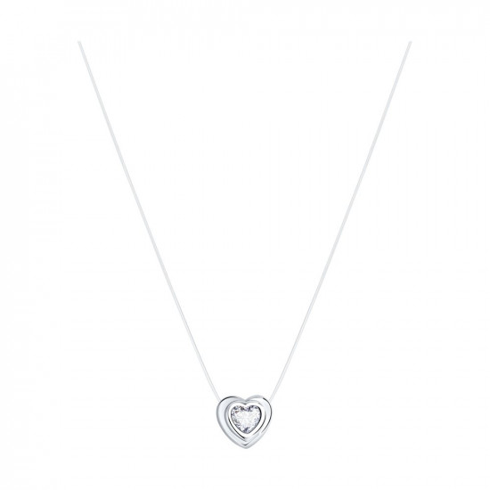 Колье из серебра с фианитом