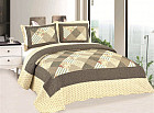 Покрывало «Patchwork» (евро, хлопок, 230×250, 2 наволочки 50×70)