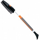 Щетка-сметка для снега со скребком