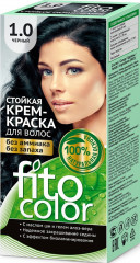 Крем-краска для волос, оттенок 1.0 Черный