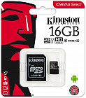 Карта памяти microSD Kingston