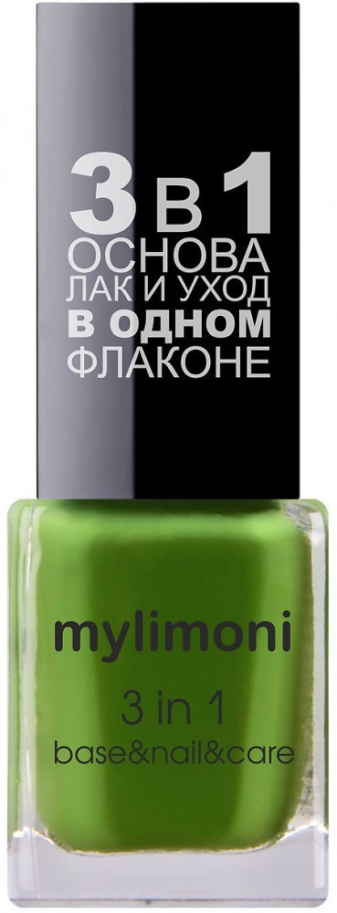 Лак для ногтей 3 в 1, оттенок 28 | Mylimoni | Limoni