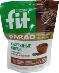 Кукурузные хлопья без сахара со вкусом шоколада