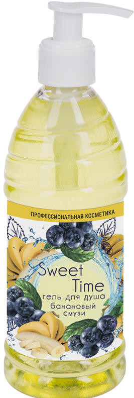 Гель для душа «Банановый смузи» | Sweet Time | Domix Green Professional