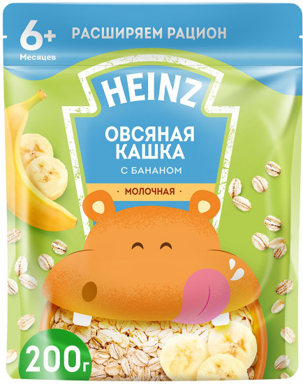 Каша овсяная с бананом