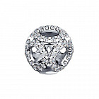 Подвеска из серебра c фианитом