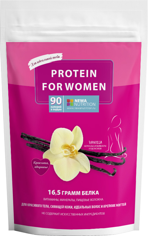 Протеин для женщин со вкусом ванили | Protein for Women | Newa Nutrition