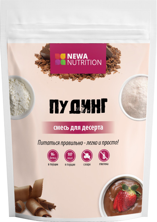 Смесь высокобелковая для десерта «Пудинг» | Смеси для десерта | Newa Nutrition