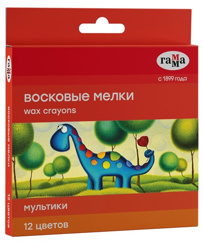 Набор восковых мелков