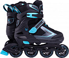 Коньки роликовые раздвижные «Tron Blue»