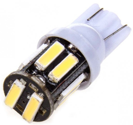 Автолампа светодиодная T10(W5W) 12V
