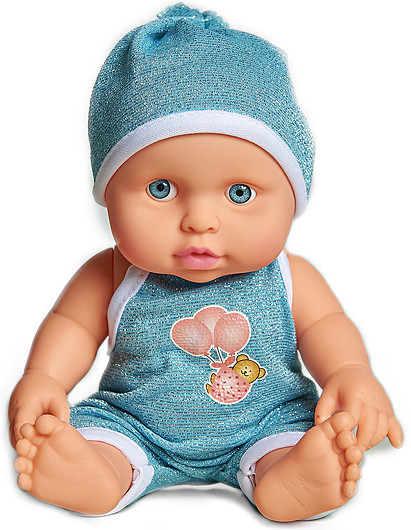 Пупс в голубом комбинезоне «Обнимашки» | Обнимашки | Cuddly baby
