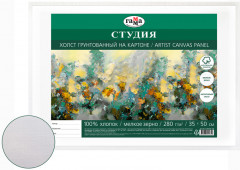 Холст на картоне «Студия»