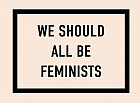 Кардхолдер «We should all be feminists»