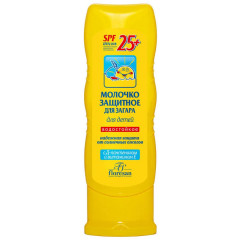 Молочко детское для загара защитное SPF 25