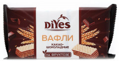 Вафли на фруктозе какао-шоколадные