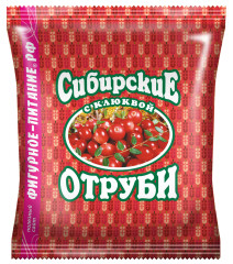 Отруби пшеничные с клюквой