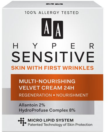 Крем для лица мультипитательный 24 часа | Hypersensitive skin | Oceanic S.A.
