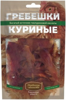 Гребешки куриные для собак | Классические рецепты | Деревенские лакомства