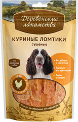 Ломтики куриные сушеные для собак