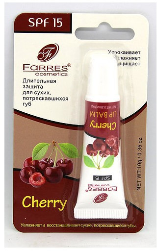 Бальзам для губ увлажняющий со вкусом вишни | Farres
