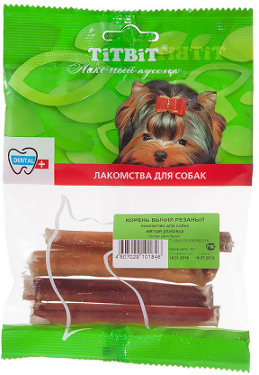 Корень бычий резаный для собак