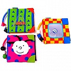 Набор мягких книжек на русском языке для изучающих формы (3 шт.)