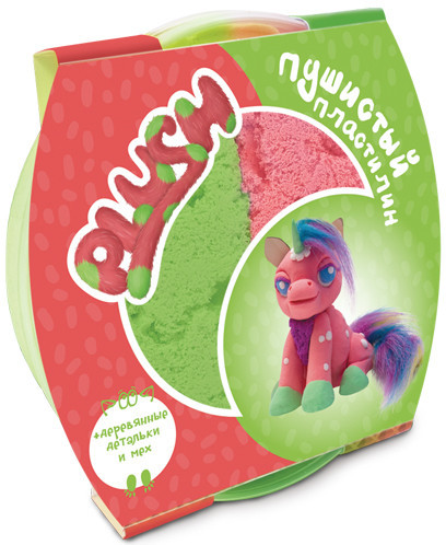 Пластилин пушистый «Plush»