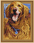 Картина-мозаика 3D «Золотистый ретривер»