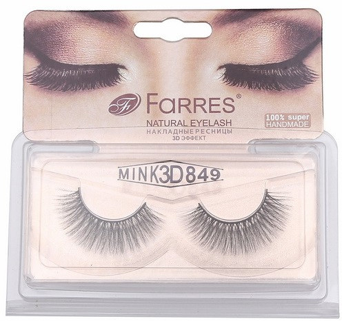 Ресницы накладные эффект 3D M006-849 | Farres
