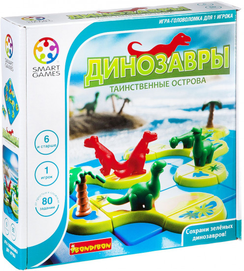 Игра логическая «Динозавры.Таинственные острова»