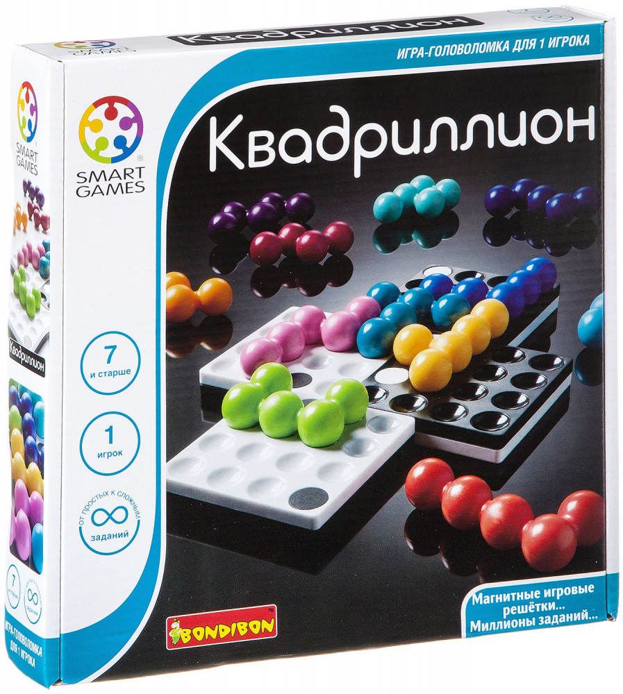 Игра логическая «Квадриллион» | Smart games | Bondibon