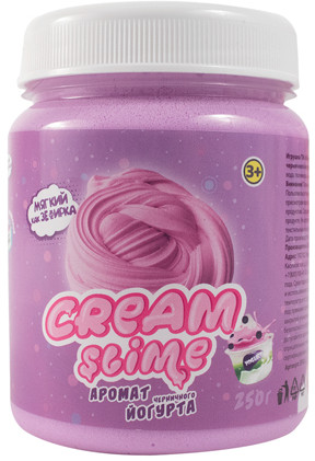 Игрушка «Cream-Slime» с ароматом черничного йогурта