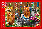 Пазл «Котята мейн-кун»