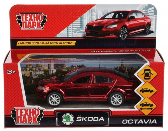 Машина инерционная «Skoda Octavia»