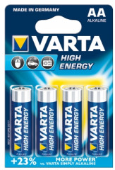 Набор батареек Varta «High Energy» АА