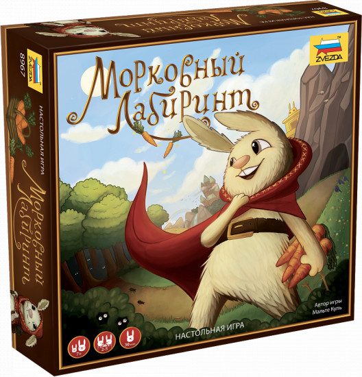 Игра настольная «Морковный лабиринт»