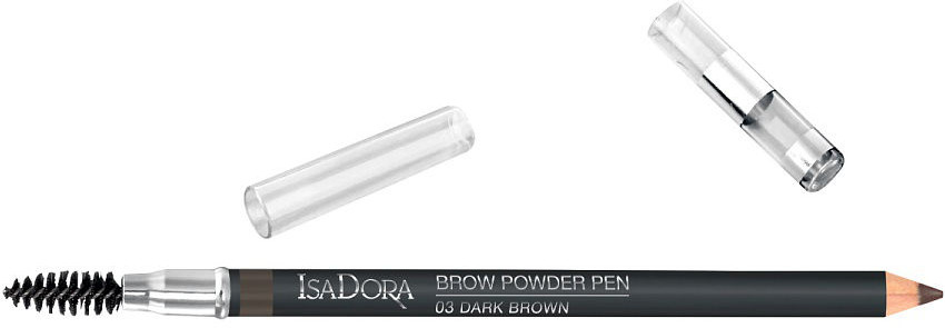 Карандаш для бровей «Brow Powder Pencil», оттенок 03 Dark Brown | IsaDora