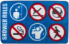 Коврик для ванной «Shower Rule»