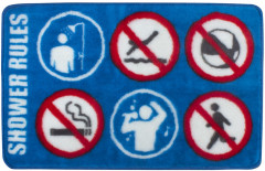 Коврик для ванной «Shower Rule»