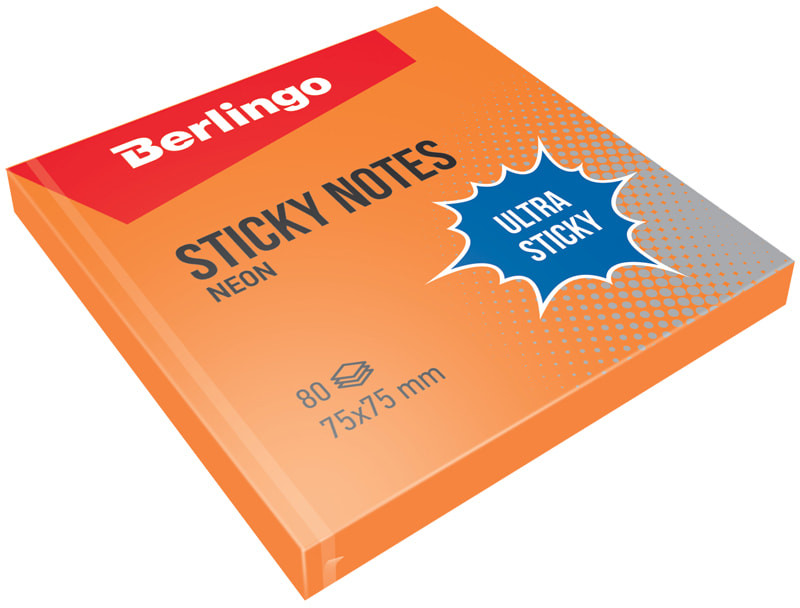 Блок самоклеящийся | Ultra Sticky | Berlingo