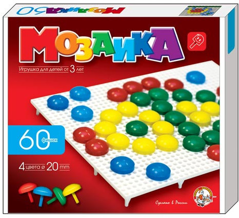 Мозаика пластмассовая